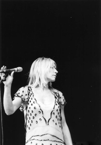 Kim Gordon de Sonic Youth